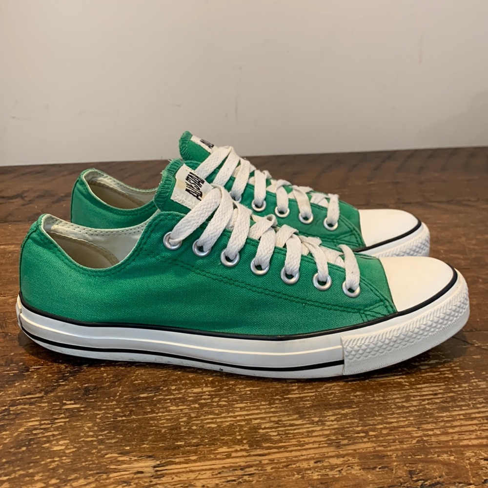 Converse All Stars Low Green Classic Low Sneakers